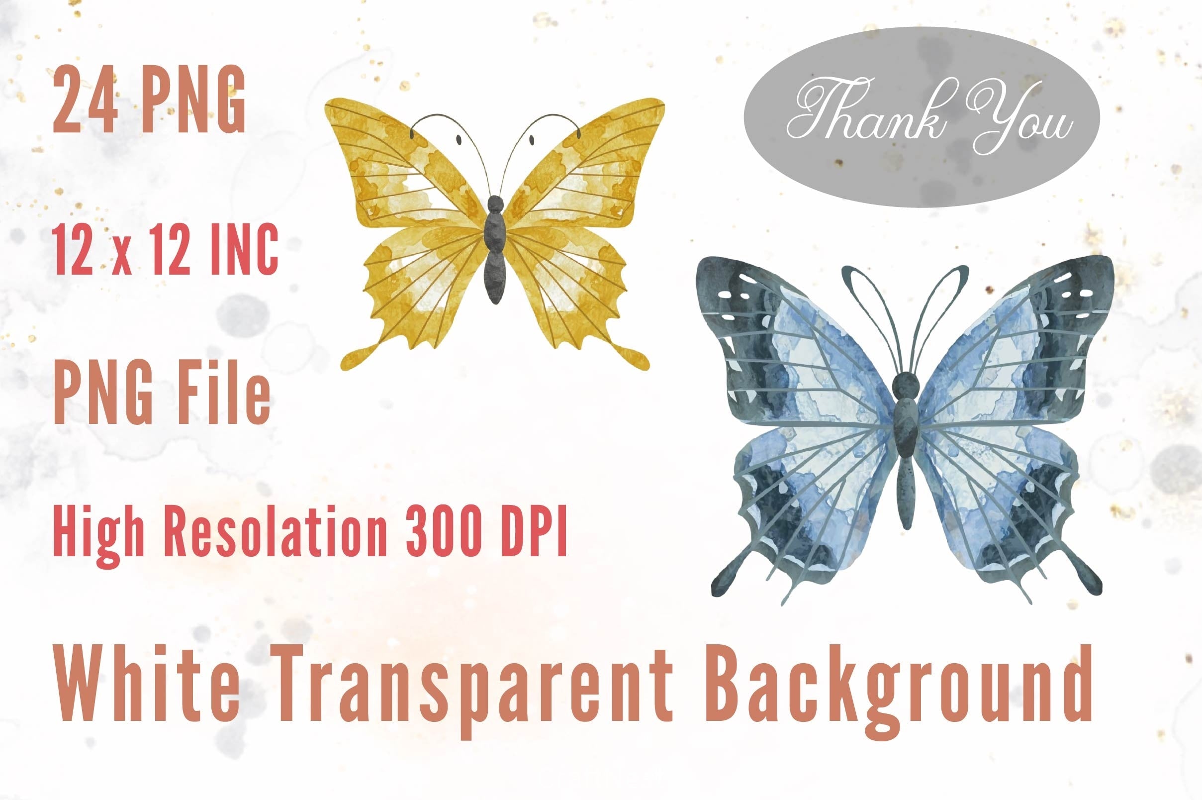 Butterfly Clipart Bundle 29