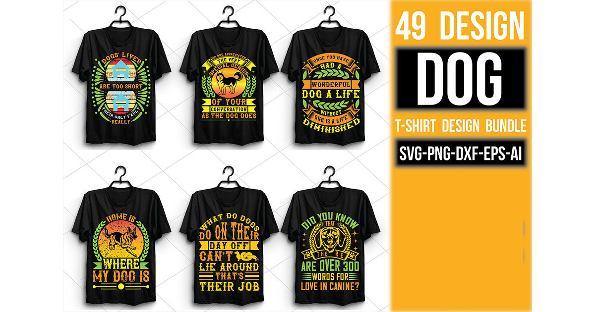 Dog T Shirt Bundle 7