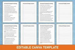 Top 100 Healing Prompts for Personal Growth - CraftNest - Digital Crafting and Art