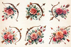 Cupid Arrow Clipart Bundle - CraftNest - Digital Crafting and Art