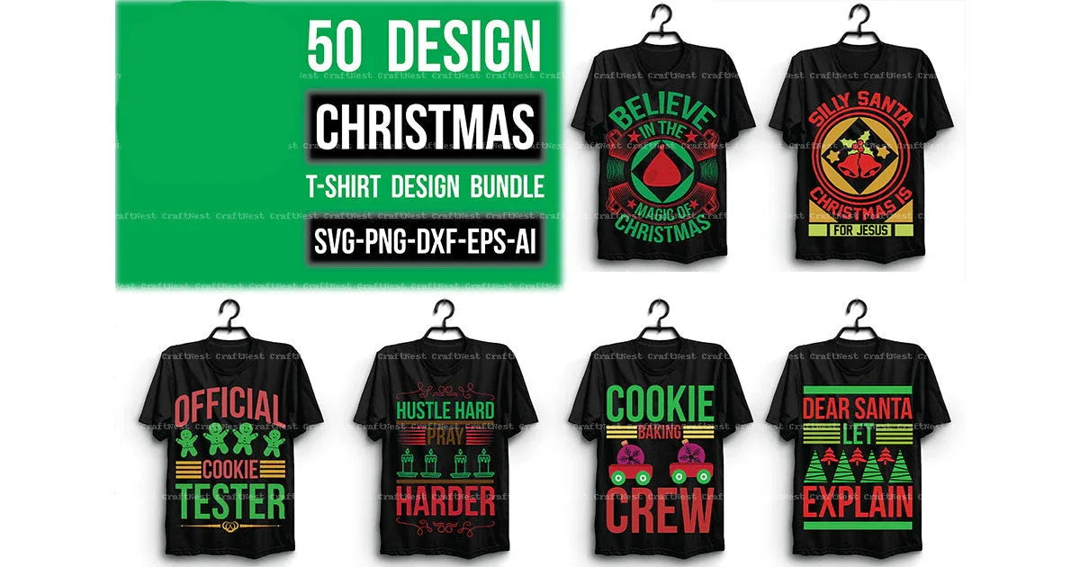 Christmas Design SVG Bundle 45 Pack