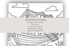 Tiny Homes Coloring Book - CraftNest - Digital Crafting and Art