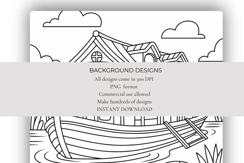 Tiny Homes Coloring Book - CraftNest - Digital Crafting and Art