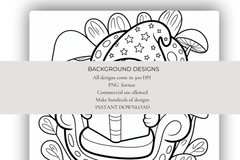 Kawaii Creatures Coloring Book - CraftNest - Digital Crafting and Art