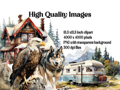 Alaska Vintage Clipart - CraftNest