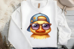 Funny Cute Duck Clipart Bundle - CraftNest - Digital Crafting and Art