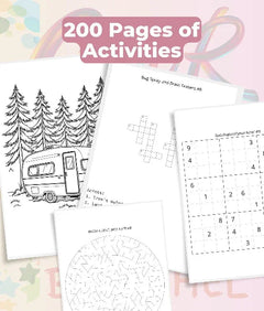 The Great Outdoors Coloring Book Bundle - CraftNest - Digital Crafting and Art
