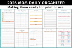 Mom's Daily Organizer - CraftNest - Digital Crafting and Art