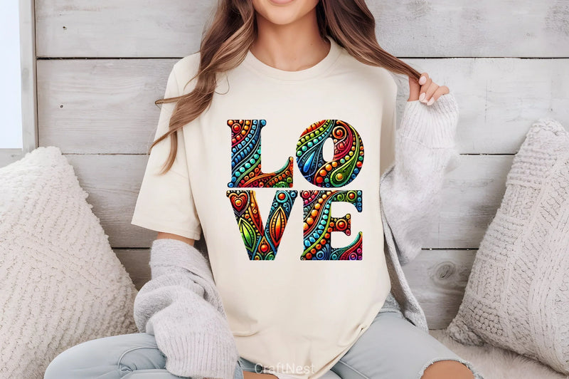 African Kente Love Clipart Bundle - CraftNest - Digital Crafting and Art