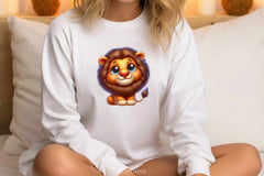 Cute Lion Clipart Bundle - CraftNest - Digital Crafting and Art