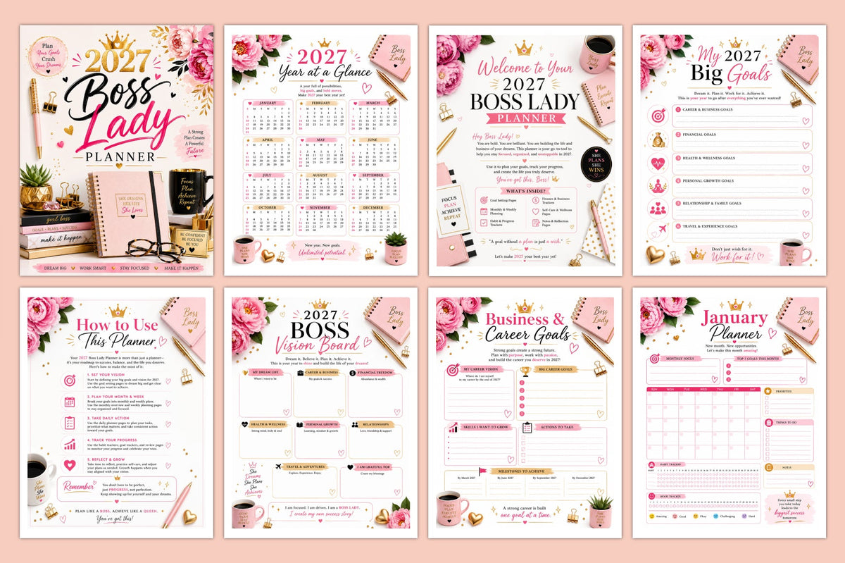Boss Lady Planner 2027