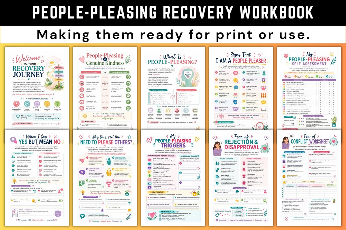 People Pleasing Recovery Workbook