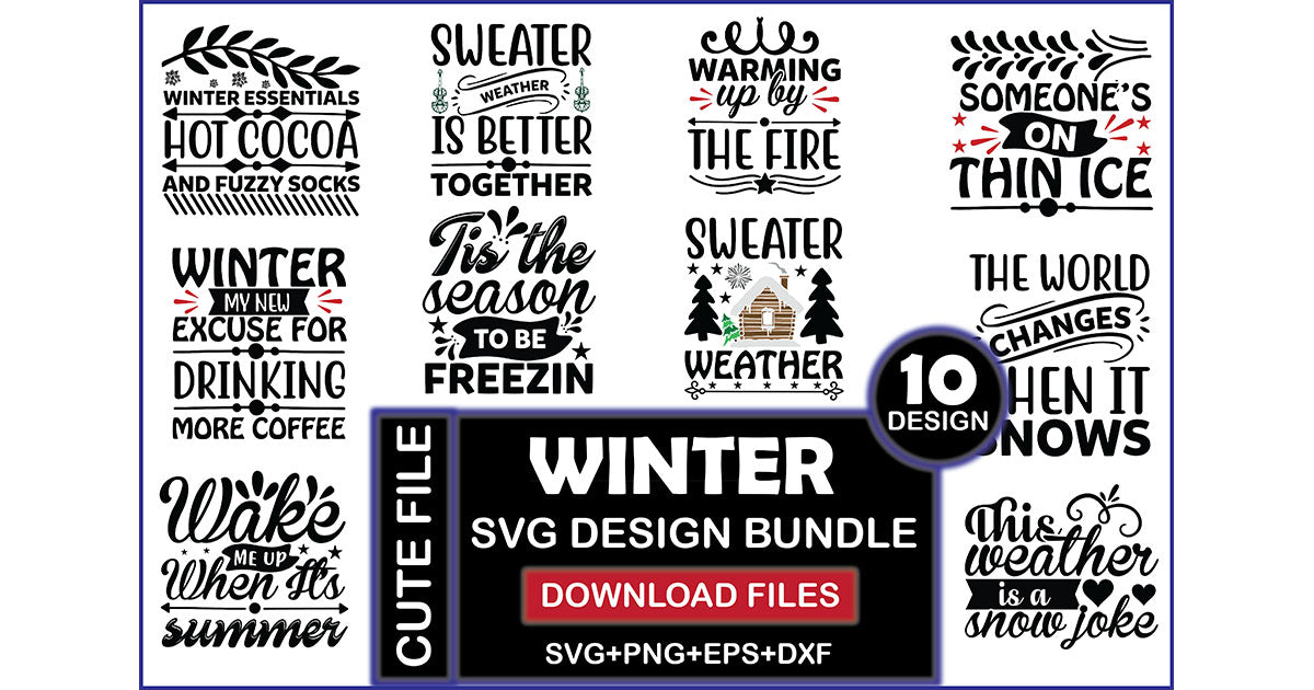 Winter SVG Bundle