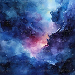 Ethereal Nebula Textures - CraftNest - Digital Crafting and Art