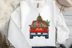 Christmas Truck Clipart Bundle 7 - CraftNest - Digital Crafting and Art