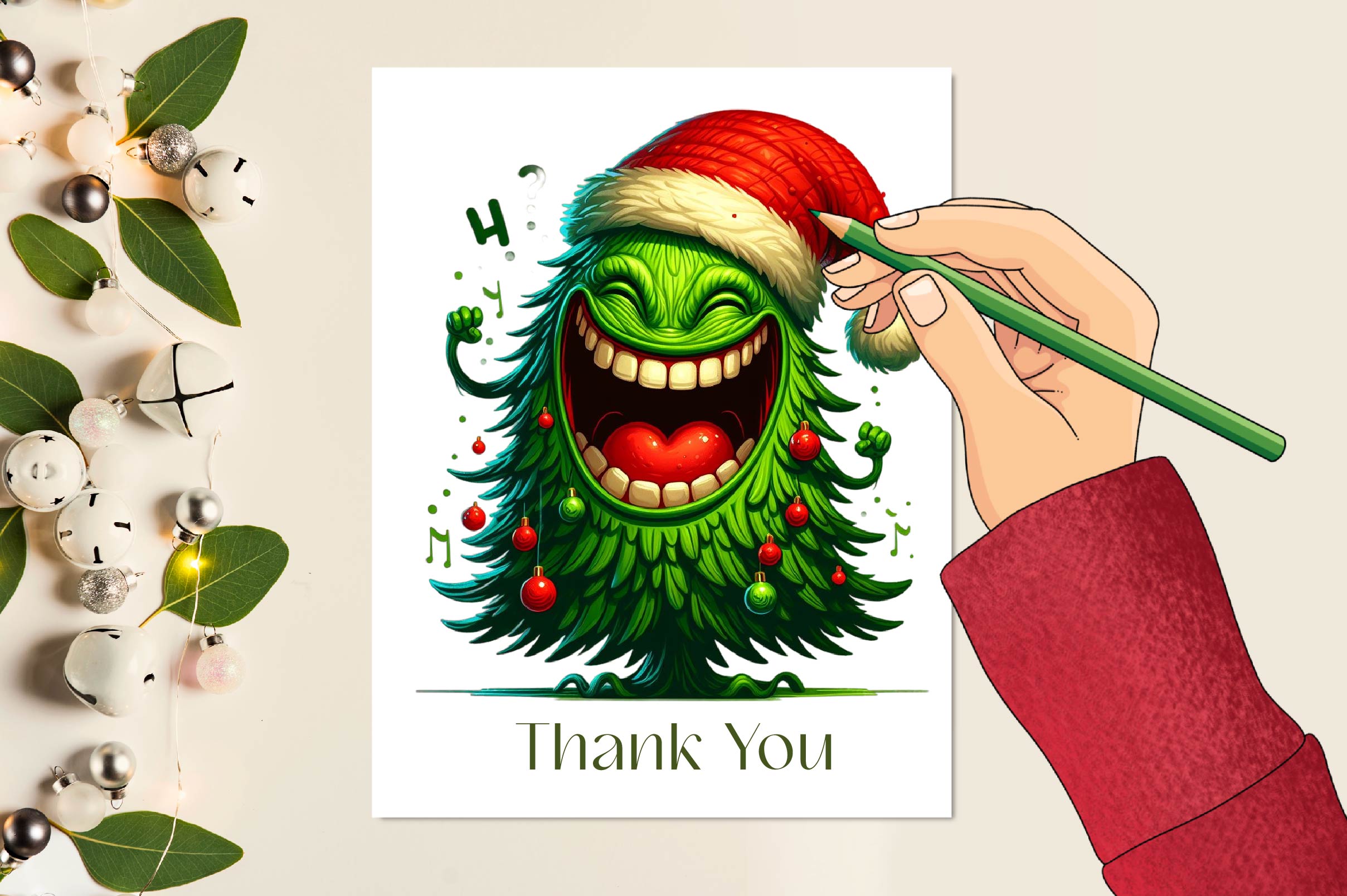 Crazy Christmas Tree Clipart Bundle - CraftNest - Digital Crafting and Art