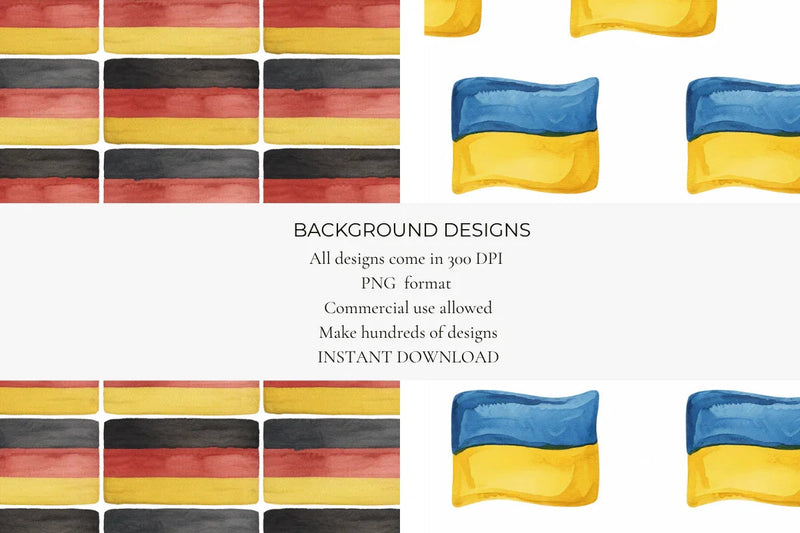 Flags of the World Seamless Papers - CraftNest - Digital Crafting and Art