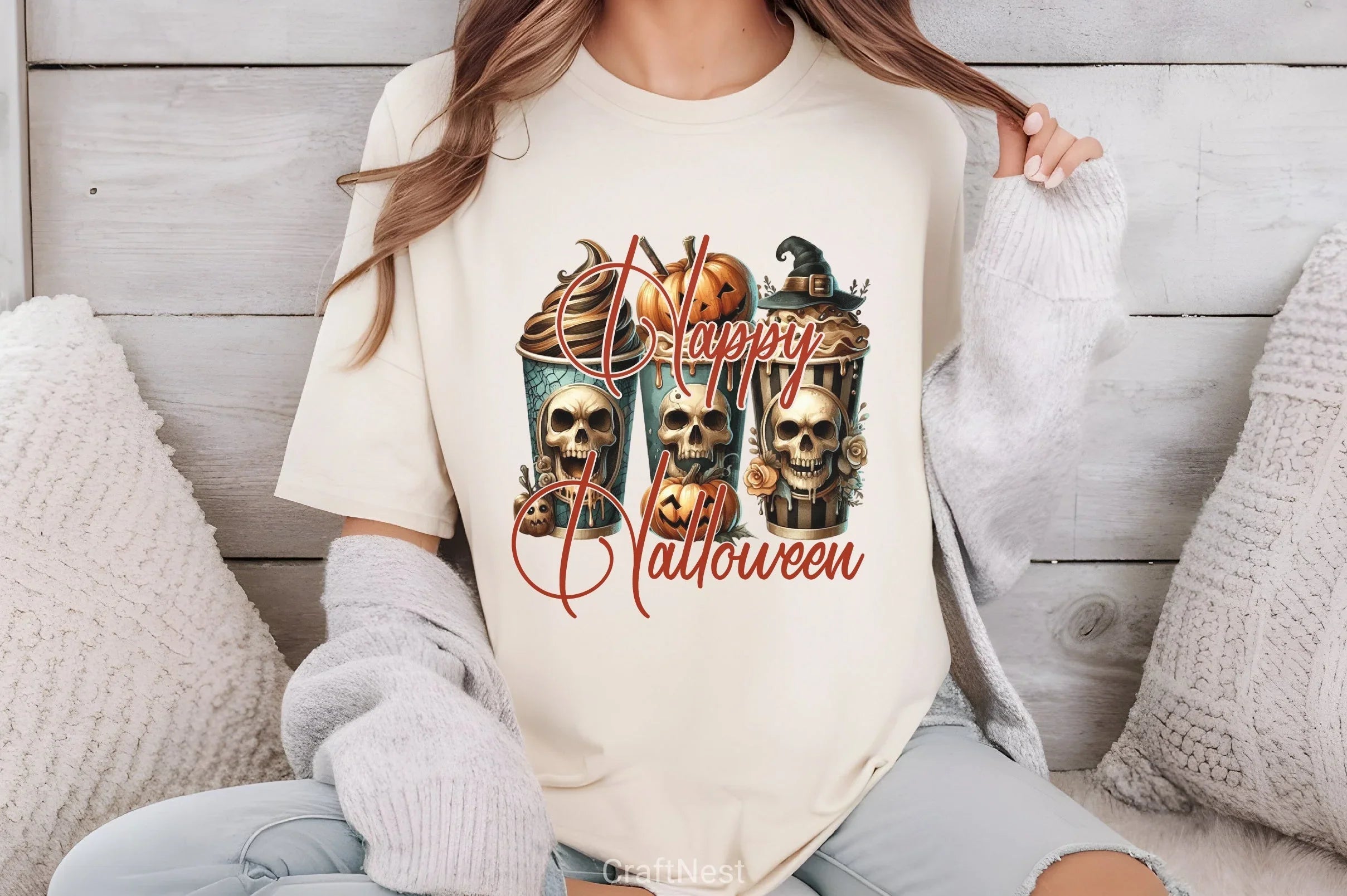 Happy Halloween Clipart Bundle 4 - CraftNest - Digital Crafting and Art