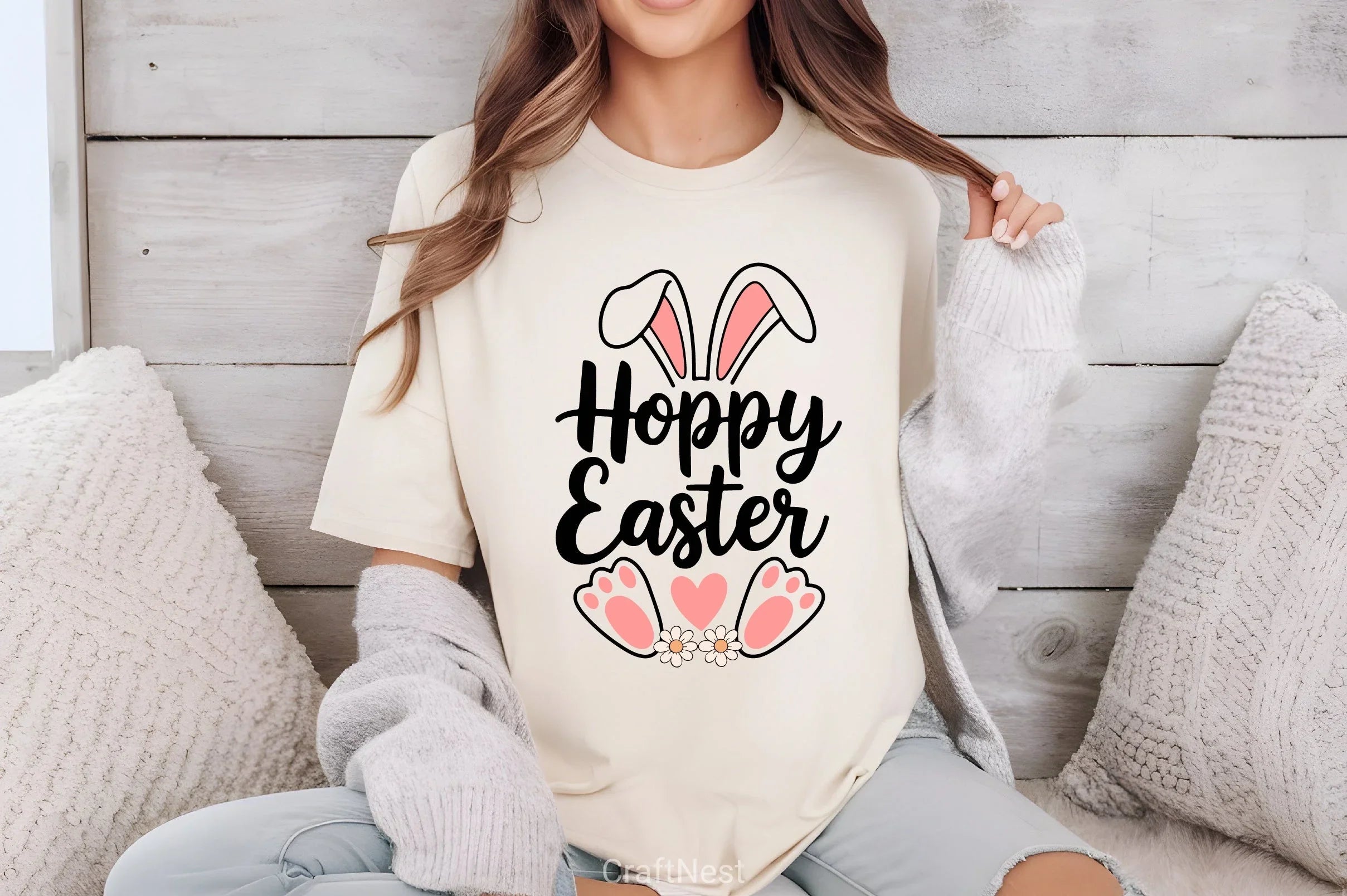 Hoppy Easter Clipart Bundle - CraftNest - Digital Crafting and Art