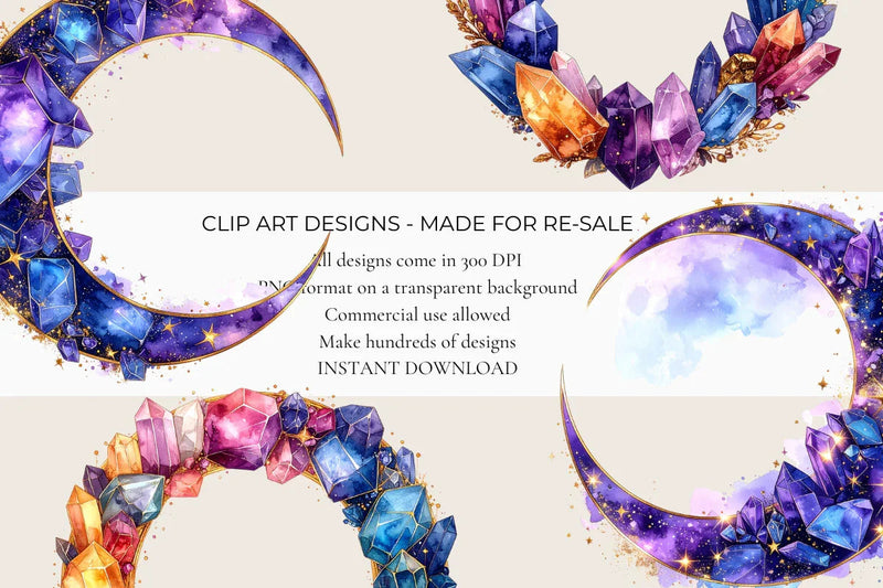 Crystal Frames Clipart - CraftNest - Digital Crafting and Art