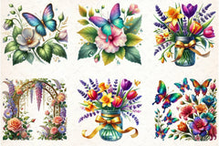 Spring Clipart Bundle 2 - CraftNest - Digital Crafting and Art