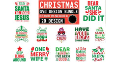 Christmas SVG Bundle 20 - CraftNest - Digital Crafting and Art