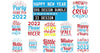 New Year Design SVG Bundle