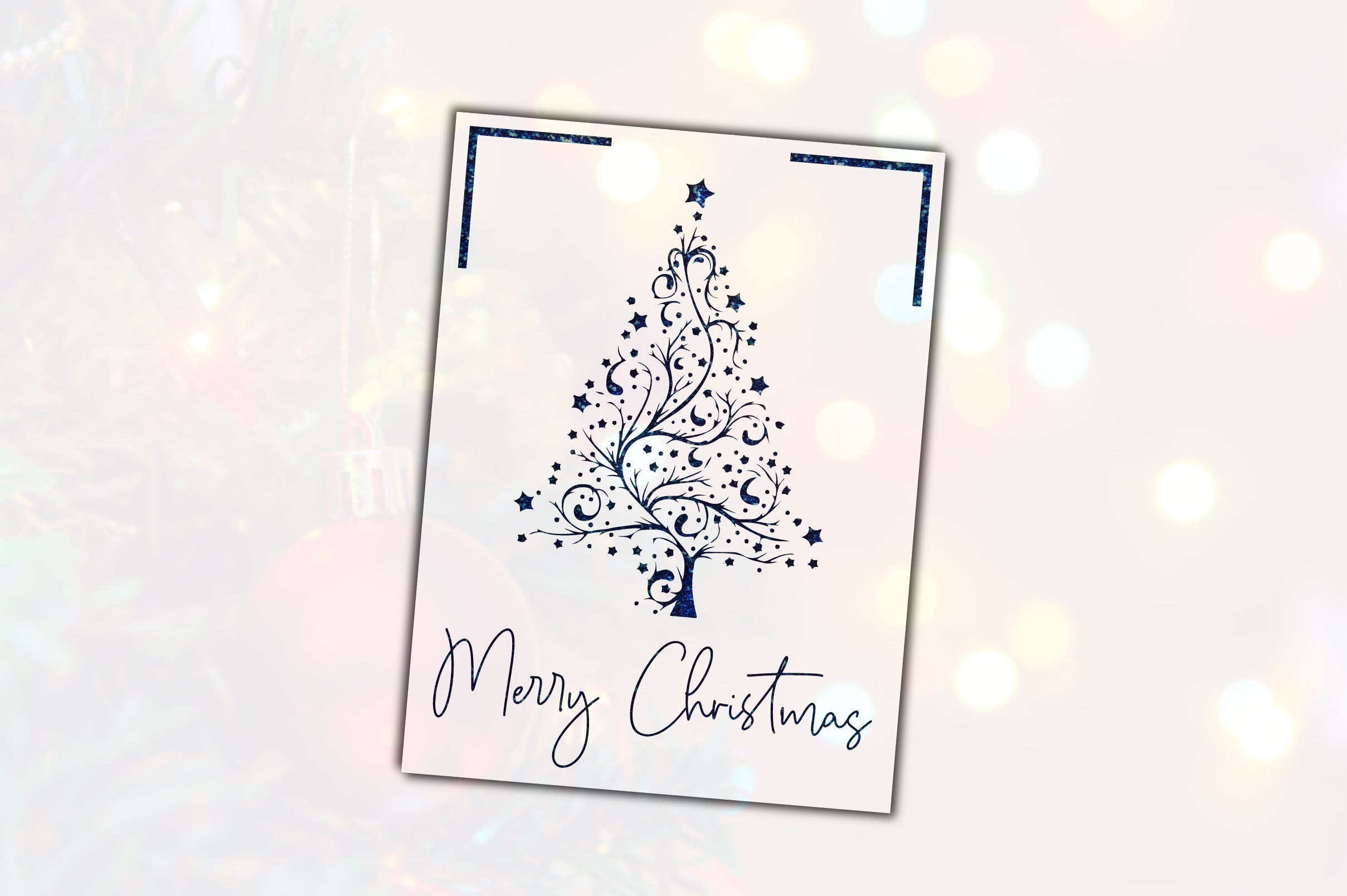 Merry Christmas Card SVG Bundle 1