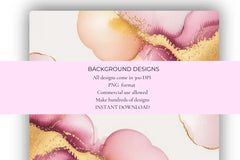 Pink & Gold Background Papers - CraftNest - Digital Crafting and Art