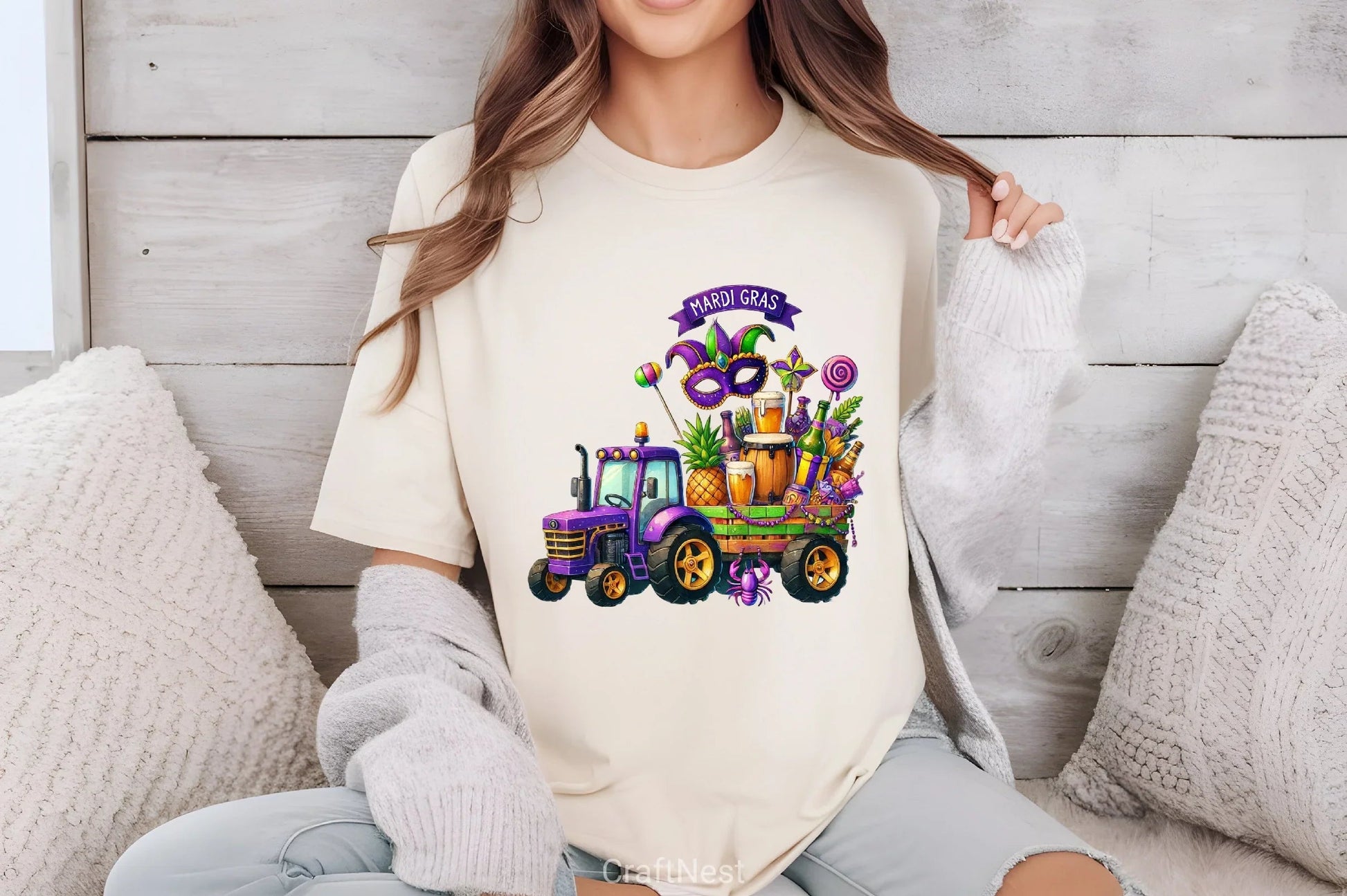 Mardi Gras Vibes Clipart Bundle 1 - CraftNest - Digital Crafting and Art