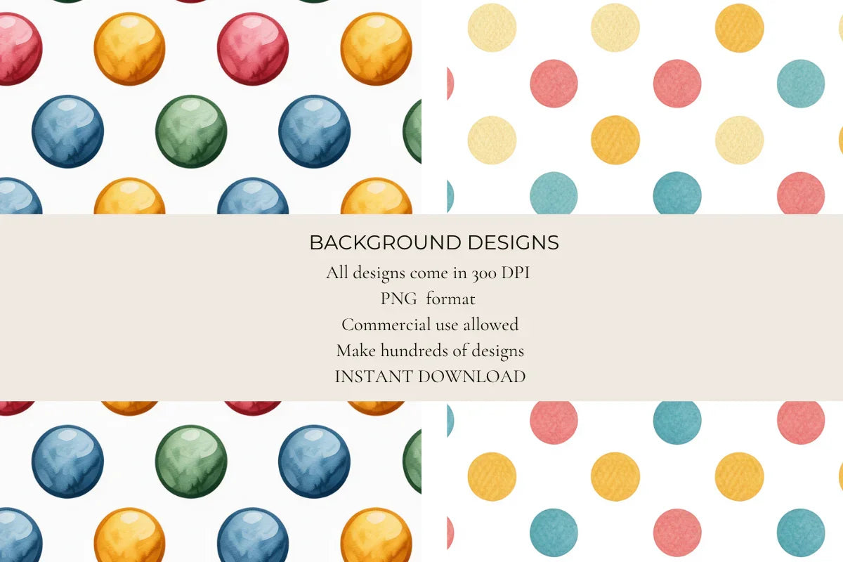 Simple Dots Seamless Papers - CraftNest - Digital Crafting and Art