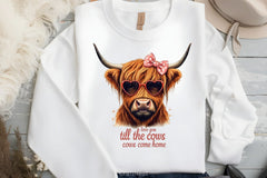 Western Valentine's Day Highland Cow Clipart Bundle - CraftNest - Digital Crafting and Art