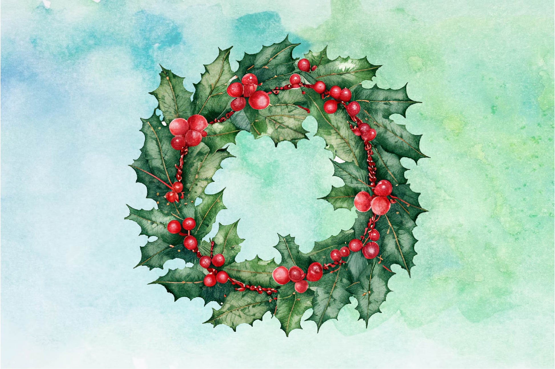 Christmas Wreath Clipart Bundle 1 - CraftNest - Digital Crafting and Art