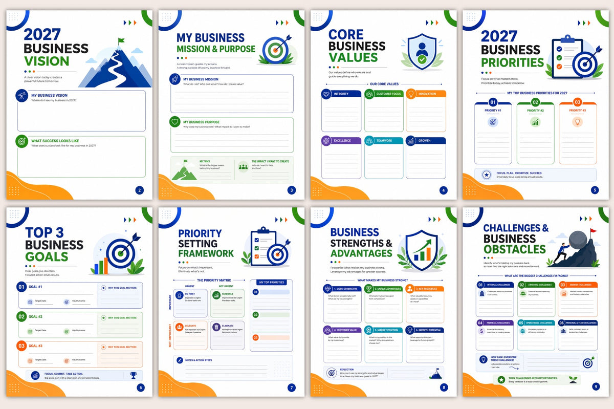 Business Priority Sheet 2027
