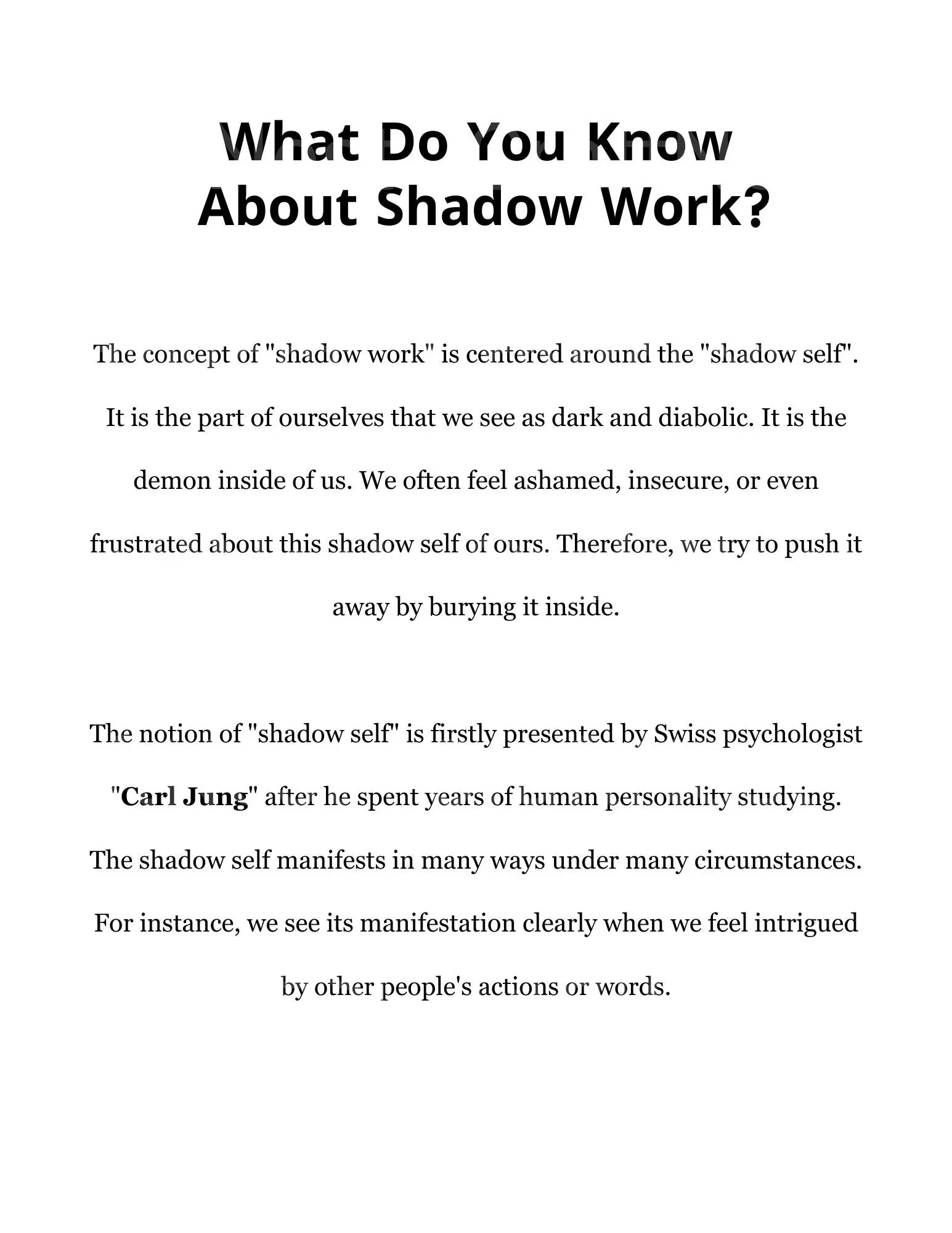 Shadow Work Prompts for Personal Growth - CraftNest - Digital Crafting and Art
