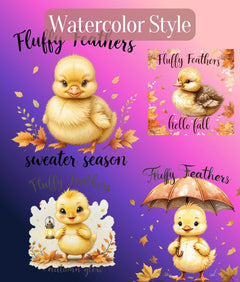 Fluffy Feathers Clipart Bundle - CraftNest - Digital Crafting and Art