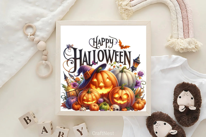 Cute Halloween Clipart Bundle 22 - CraftNest - Digital Crafting and Art