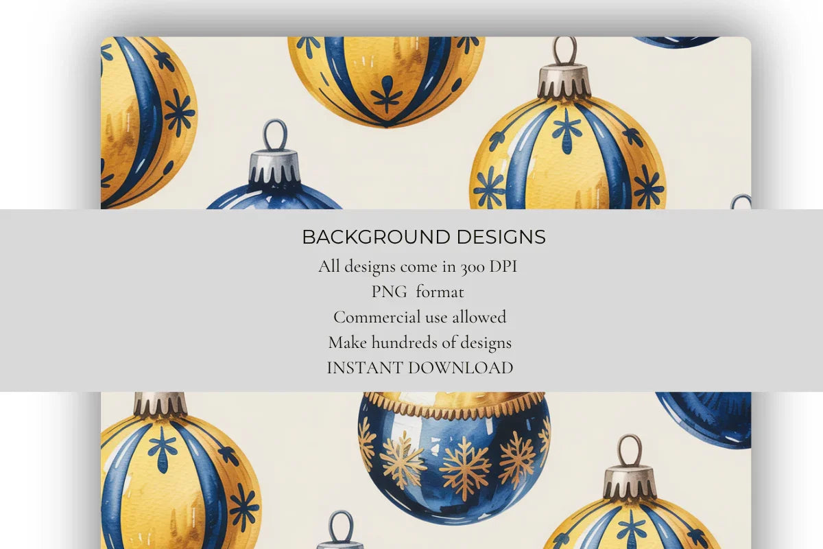 Metallic Christmas Background Papers - CraftNest - Digital Crafting and Art