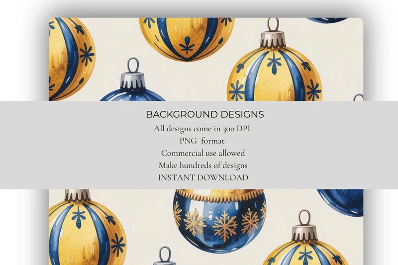 Metallic Christmas Background Papers - CraftNest - Digital Crafting and Art