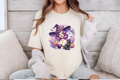 Halloween Witch Girl Clipart Bundle 1 - CraftNest - Digital Crafting and Art