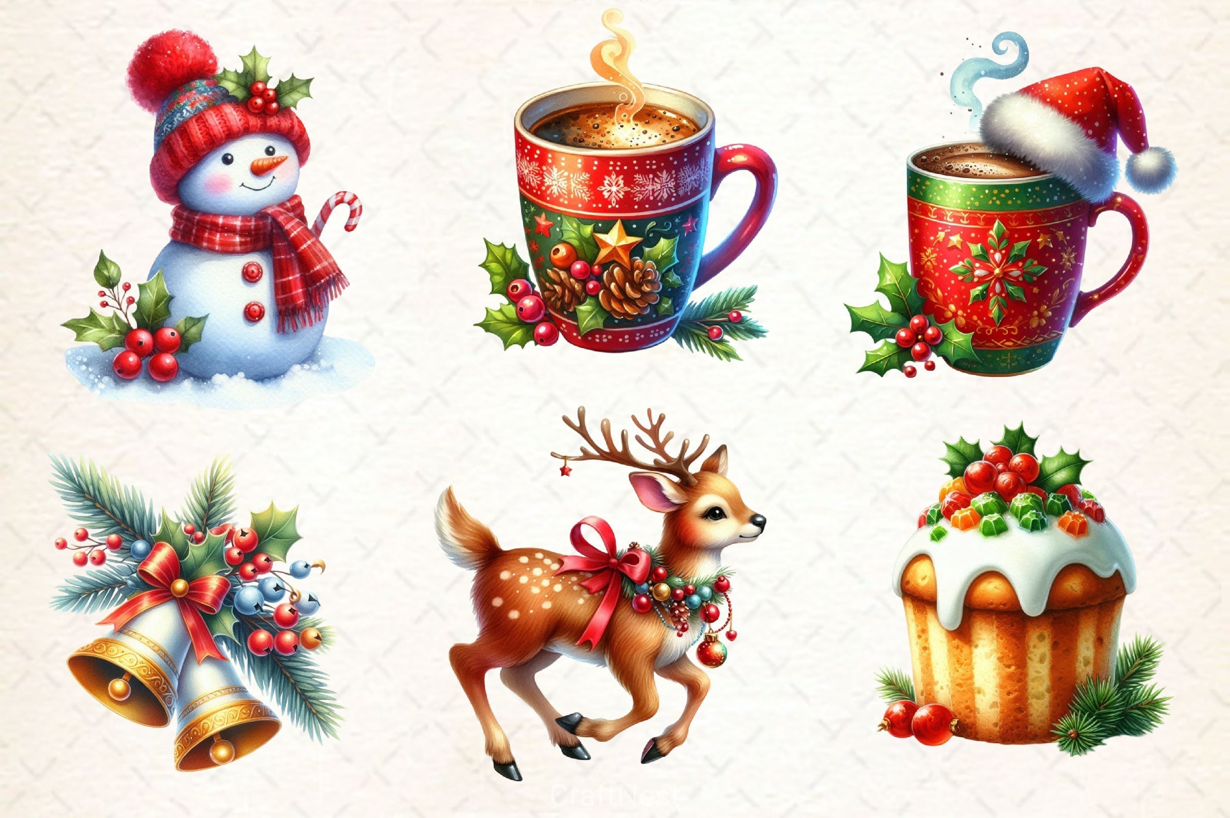 Christmas Clipart Bundle 5