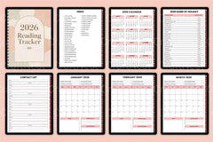 Reading Book Tracker Tool - CraftNest - Digital Crafting and Art