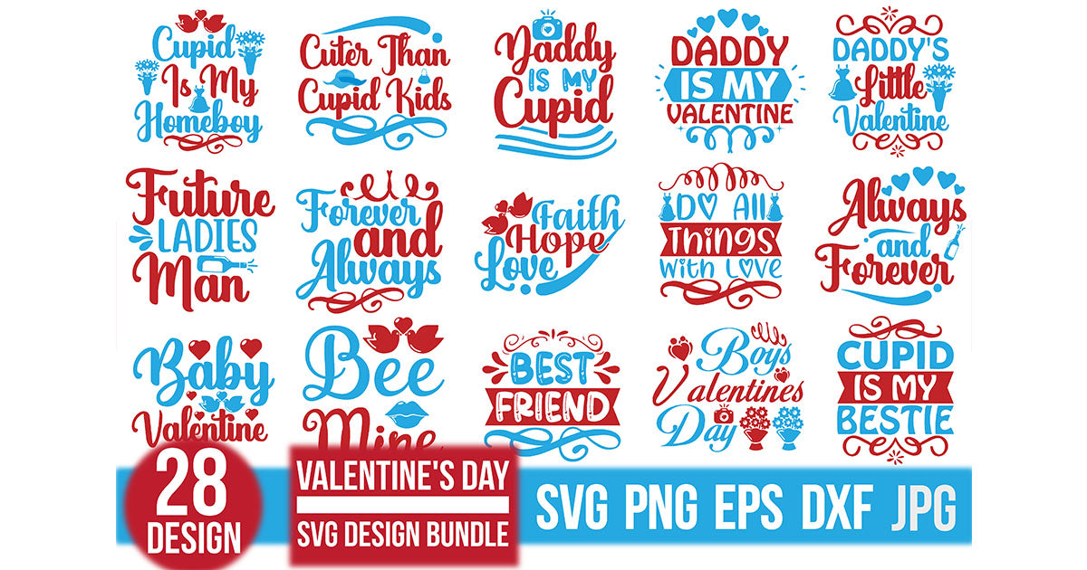 Valentine's Day SVG Bundle 16