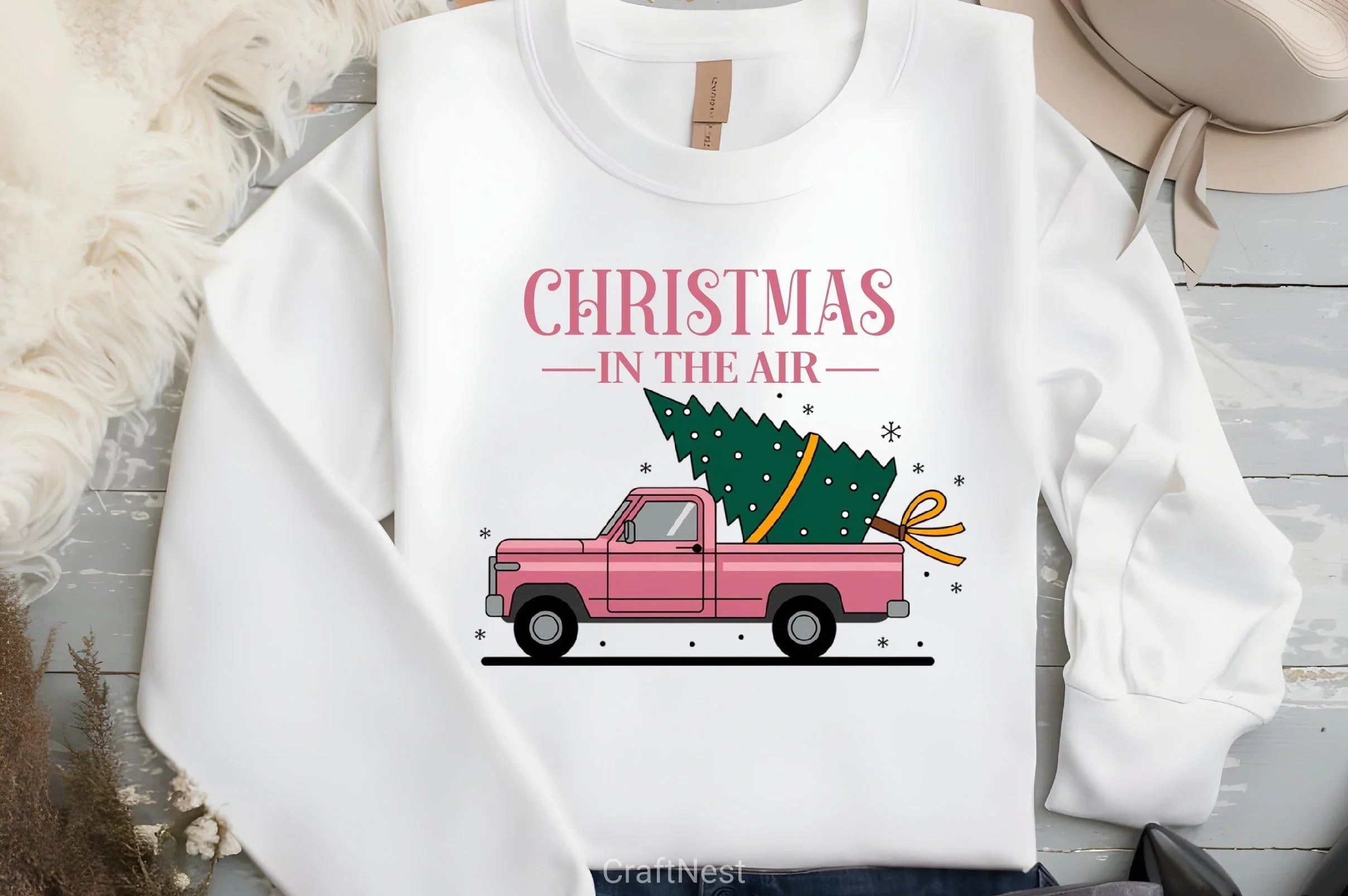 Christmas Truck Clipart Bundle 10 - CraftNest - Digital Crafting and Art