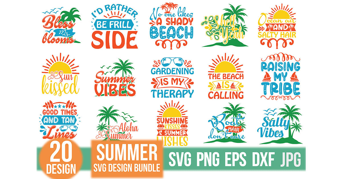 Summer SVG Bundle 6