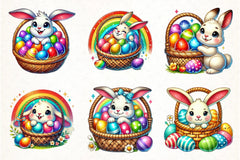 Easter Basket Clipart Bundle - CraftNest - Digital Crafting and Art