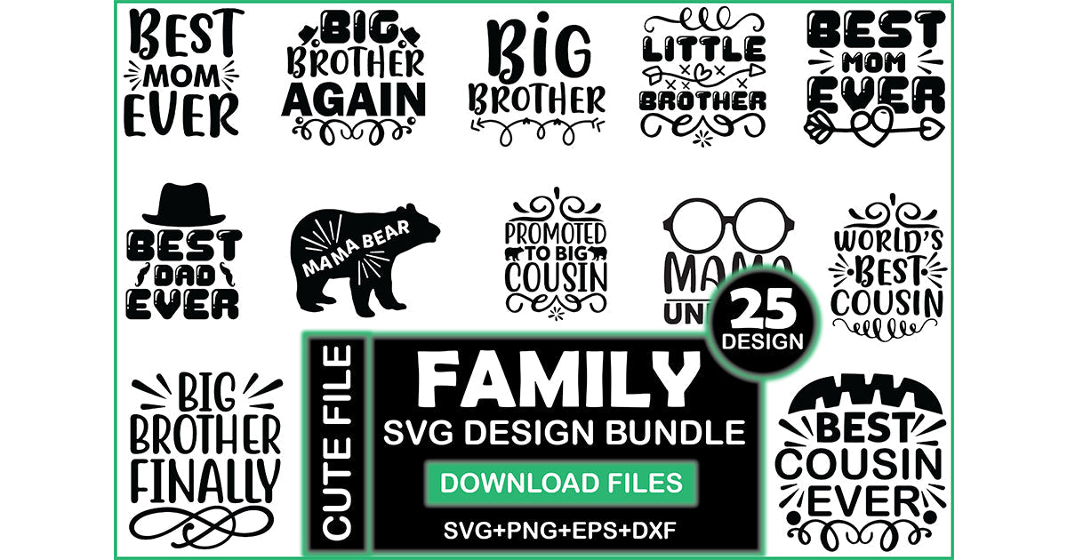 Family SVG Bundle 6
