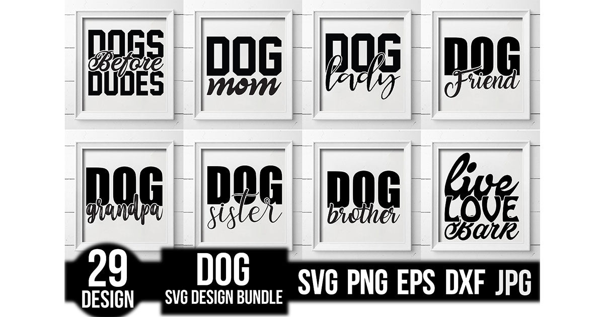 Dog Quotes SVG Bundle
