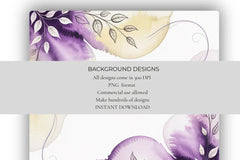 Wedding Blooms Background Papers - CraftNest - Digital Crafting and Art
