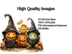 Cute Halloween Clipart - CraftNest